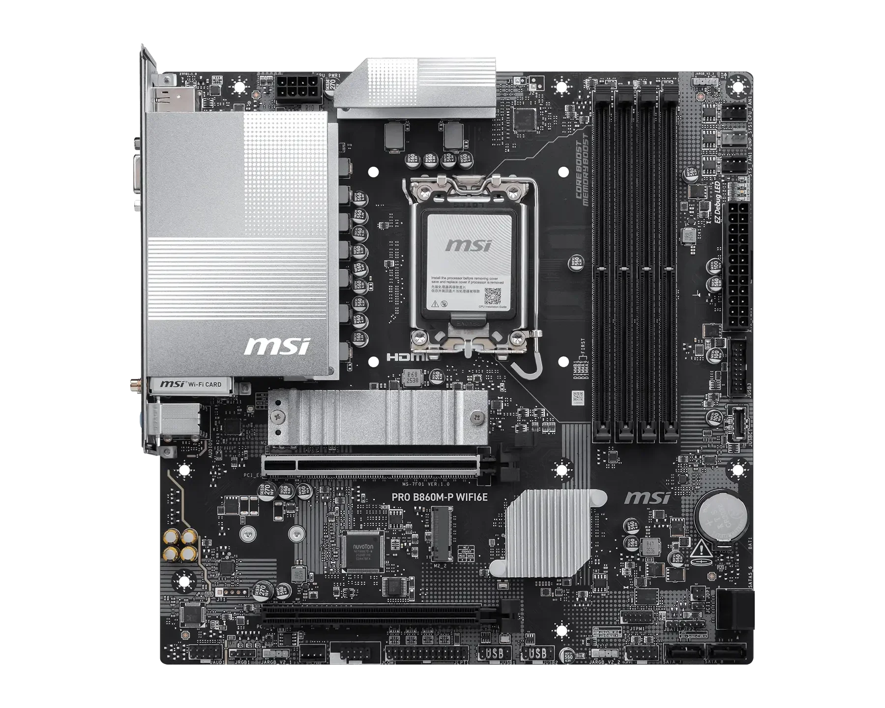 MSI PRO B860M-P WIFI6E LGA 1851 Motherboard