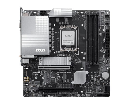 MSI PRO B860M-P WIFI6E LGA 1851 Motherboard