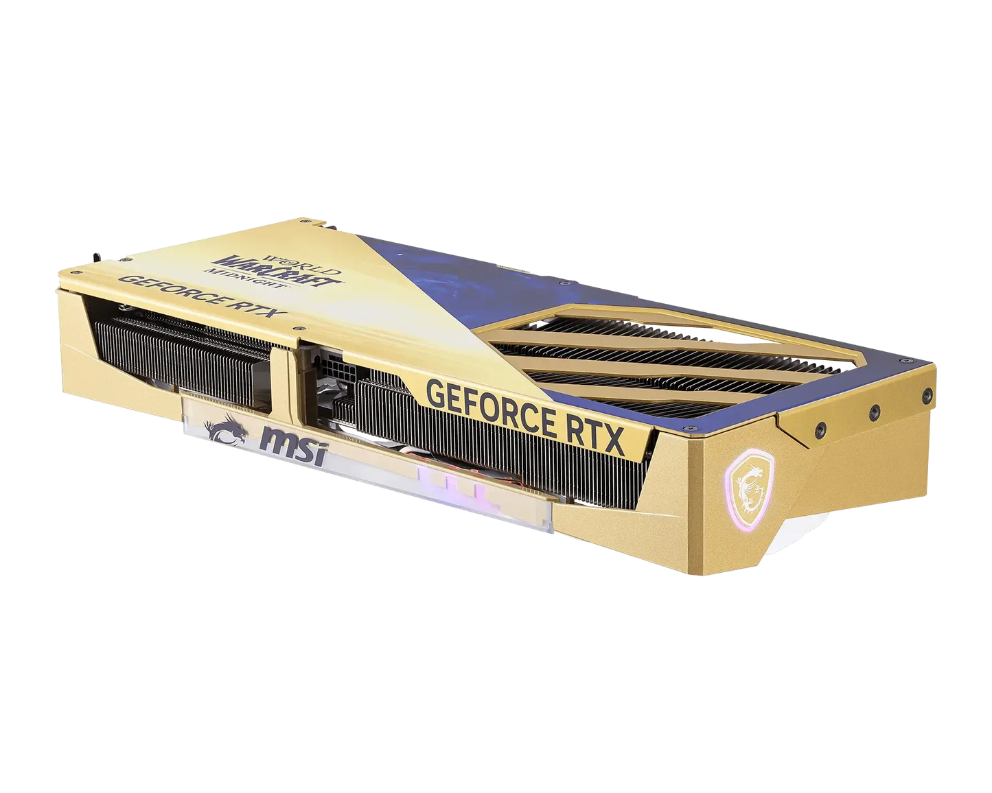 MSI GeForce RTX 5070 12G World of Warcraft MIDNIGHT LIGHT EDITION OC