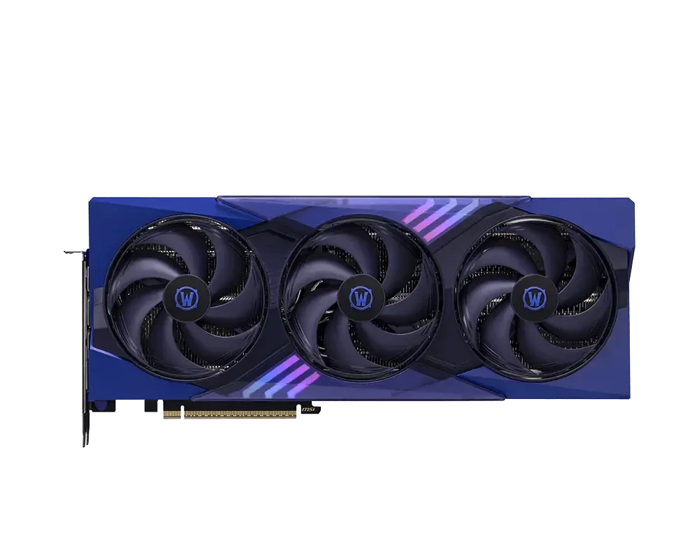 MSI GeForce RTX 5070 12G World of Warcraft MIDNIGHT VOID EDITION OC