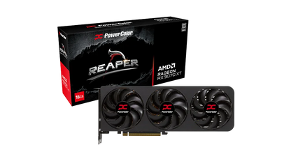 POWERCOLOR REAPER RX 9070 XT 16GB GDDR6 GRAPHICS CARD