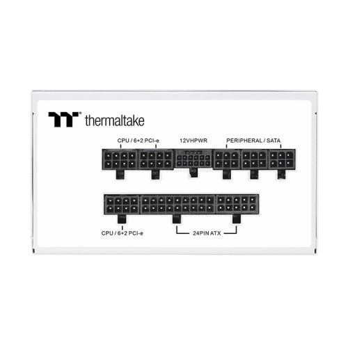 THERMALTAKE TOUGHPOWER GF A3 850W ATX 3.0 80 PLUS GOLD SNOW SMPS (PS-TPD-0850FNFAGX-N)