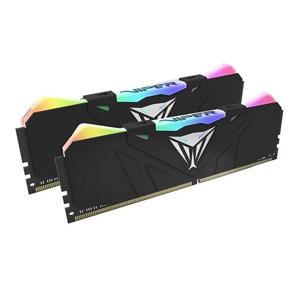 PATRIOT Viper RGB 32GB ( 16GBX2 ) 3200MHz DDR4 RAM ( Black ) ( CL16 )