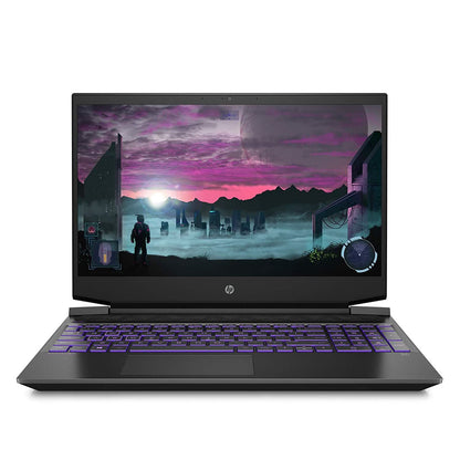 HP PAVILION GAMING RYZEN 5 15.6-INCH(39.6 CM) FHD GAMING LAPTOP (8GB/512GB SSD/144HZ/RTX 3050 4GB GRAPHICS/WINDOWS 10/MS OFFICE 2019/1.98KG), 15-EC2075AX, BLACK