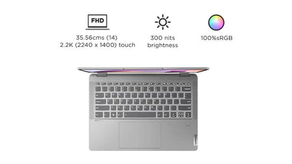 LENOVO FLEX 5 82XX0071IN [R7-7730U RYZEN/16GB/512GB SSD/WIN11 HOME+MSO/14.0 INCH/INTEGRATED GRAPHICS /1 YEAR(S)/GREY]