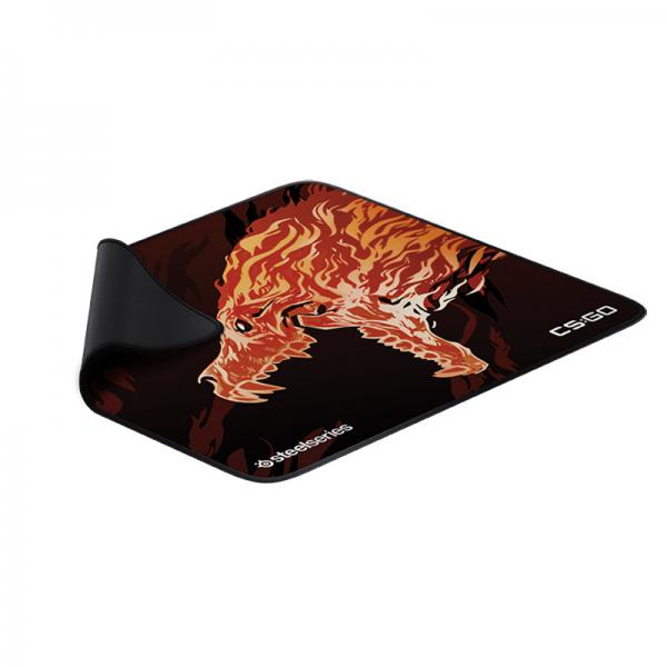 STEELSERIES QCK Plus Limited CS:GO Howl Edition Large Black Mousepad