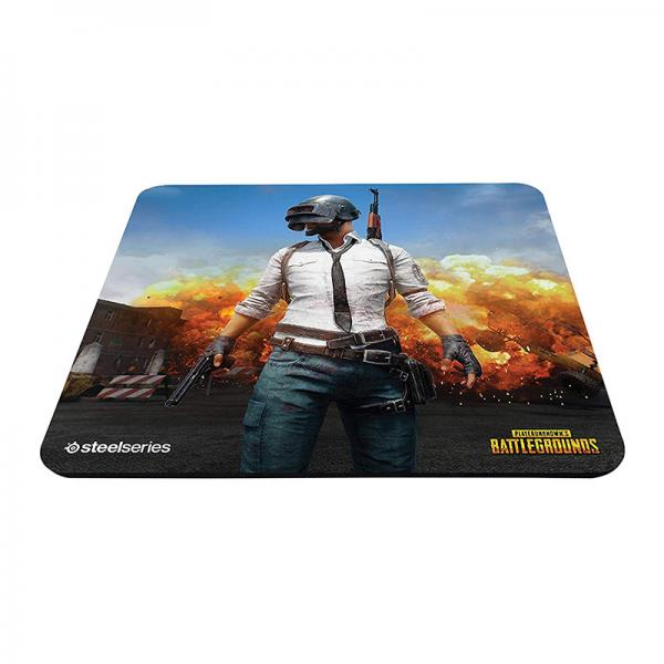 STEELSERIES QCK Plus PUBG Erangel Edition Large Black Mousepad