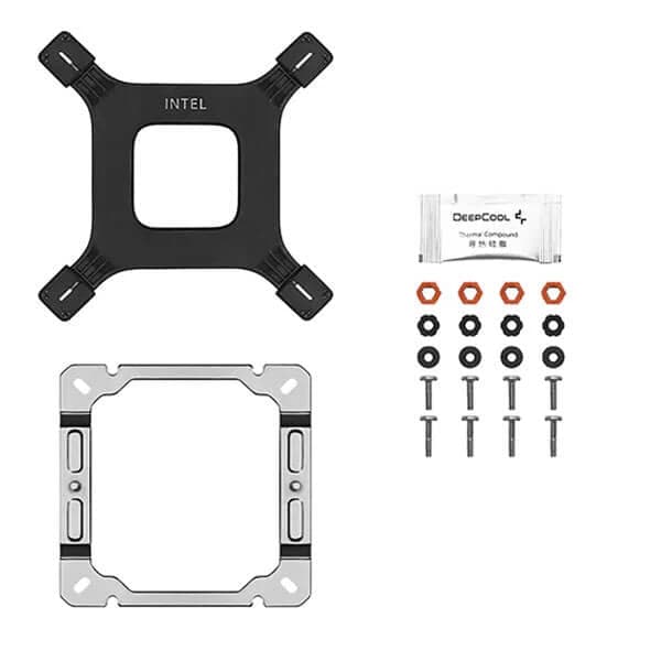 DEEPCOOL Gammaxx AG400 ARGB 120mm Single Tower CPU Air Cooler (Black)
