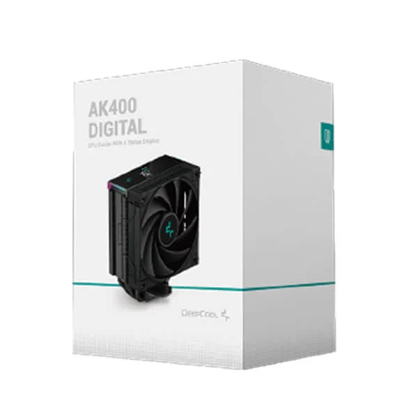 DEEPCOOL AK400 Digital 120mm Single Tower CPU Air Cooler With ARGB LED Strips
