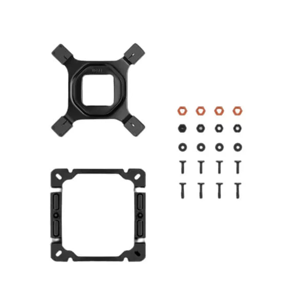DEEPCOOL AK400 Zero Dark Plus 120mm Single Tower CPU Air Cooler