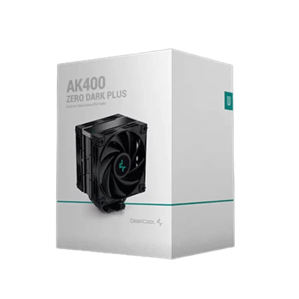 DEEPCOOL AK400 Zero Dark Plus 120mm Single Tower CPU Air Cooler