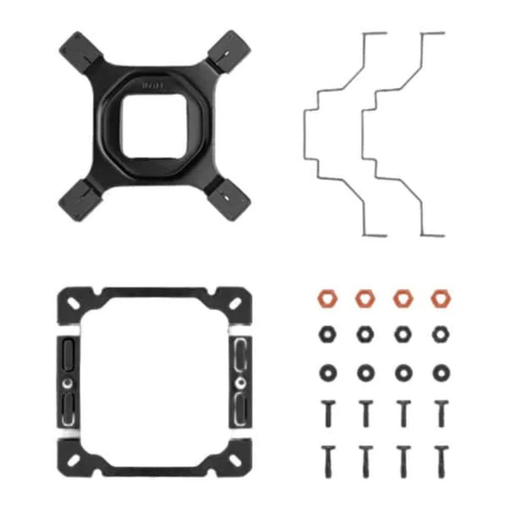 DeepCool AK400 Zero Dark 120mm Single Tower Air Cooler (Black)