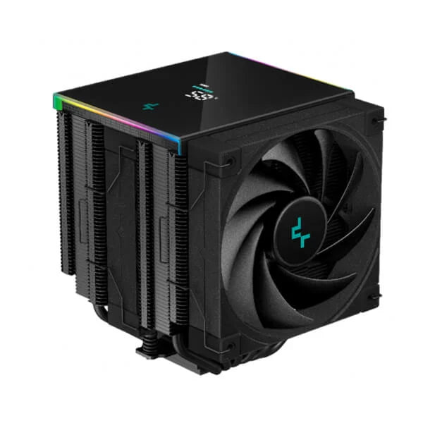 DeepCool AK620 Digital 120mm Dual Tower CPU Air Cooler With ARGB LED Strips (Black)