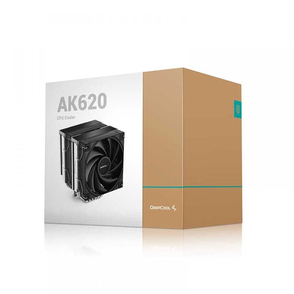DEEPCOOL AK620 Dual Tower CPU Air Cooler (Black)
