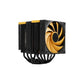 DeepCool AK620 Zero Dark Zoria 120mm Dual Tower CPU Air Cooler (Black)
