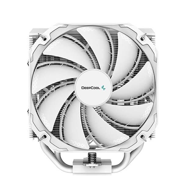 DEEPCOOL AS500 Plus ARGB 140mm Single Tower CPU Air Cooler (White)