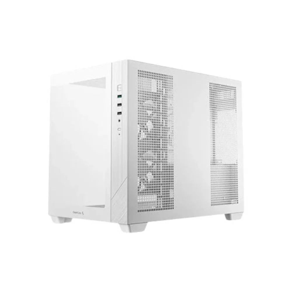 DEEPCOOL CG330 3F ARGB MATX Mid Tower Cabinet ( White )