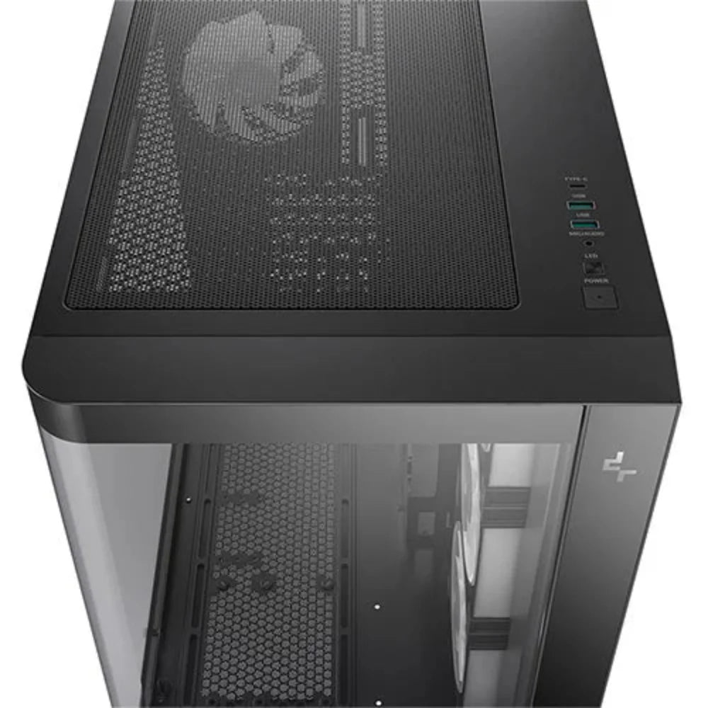 DEEPCOOL CG530U 4F ARGB ATX Mid Tower Cabinet ( Black )