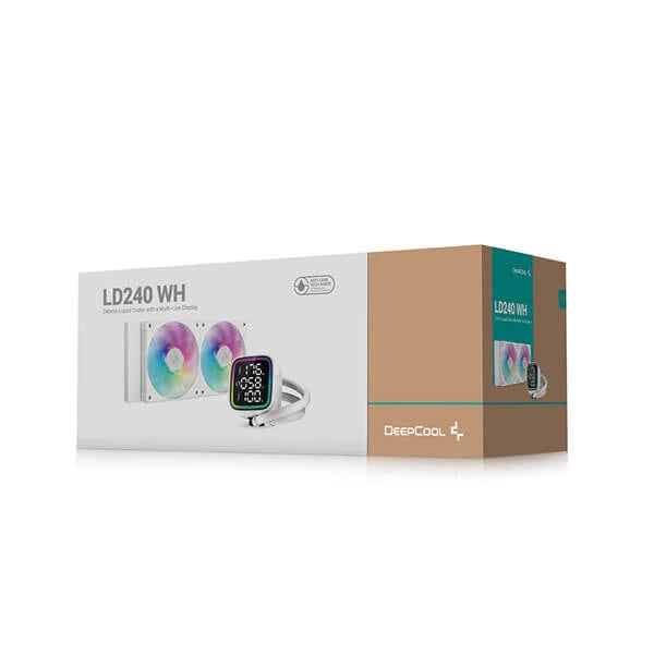 DEEPCOOL LD240 ARGB 240mm CPU Liquid Cooler ( White )