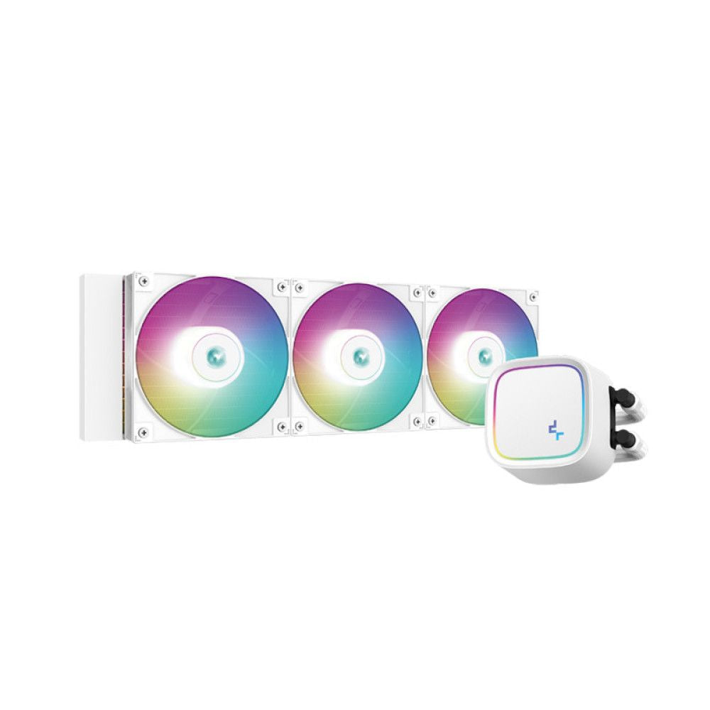 DEEPCOOL Gammaxx LE720 ARGB 360mm CPU Liquid Cooler (White)