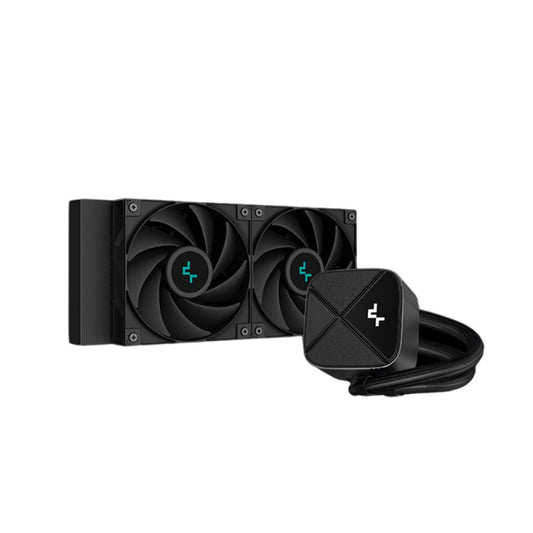 DEEPCOOL LS520S Zero Dark 240mm Liquid CPU Cooler (Black)