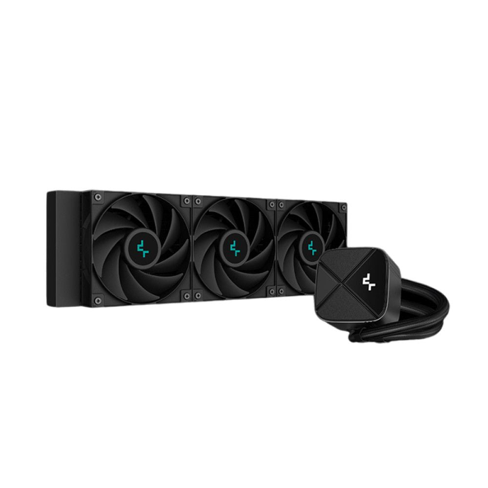 DEEPCOOL LS720S Zero Dark 360mm Liquid CPU Cooler (Black)