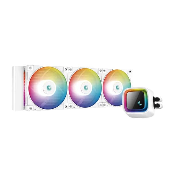 DEEPCOOL Infinity LS720 ARGB 360mm CPU Liqud Cooler (White)