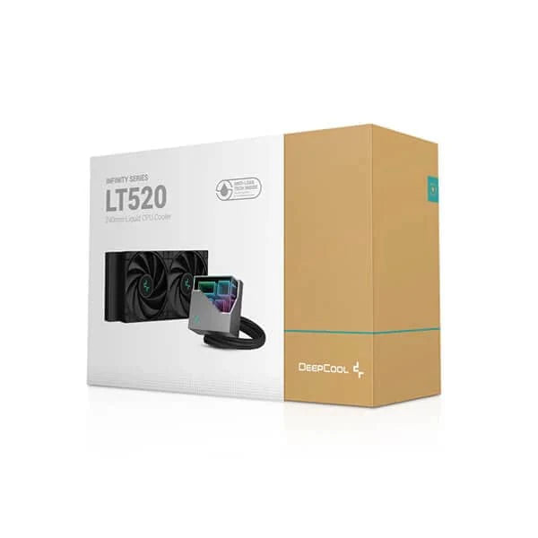 DEEPCOOL Infinity LT520 ARGB 240mm CPU Liquid Cooler (Black)