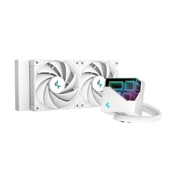 DEEPCOOL Infinity LT520 ARGB 240mm CPU Liquid Cooler ( White )