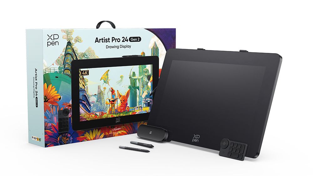 XP PEN ARTIST PRO 24 2ND GEN (MD240UH) 4K FULL-LAMINATED SCREEN