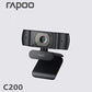 RAPOO C200 720P HD USB BLACK WEBCAM
