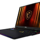 MSI RAIDER 18 HX AI INTEL CORE ULTRA 9 285HX - (64 GB/4 TB SSD/WINDOWS 11 HOME/16 GB GRAPHICS/NVIDIA GEFORCE RTX 5080/120 HZ) RAIDER 18 HX AI A2XWIG-255IN GAMING LAPTOP (18 INCH, CORE BLACK, 3.6 KG)