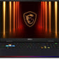 MSI RAIDER 18 HX AI INTEL CORE ULTRA 9 285HX - (64 GB/4 TB SSD/WINDOWS 11 HOME/16 GB GRAPHICS/NVIDIA GEFORCE RTX 5080/120 HZ) RAIDER 18 HX AI A2XWIG-255IN GAMING LAPTOP (18 INCH, CORE BLACK, 3.6 KG)