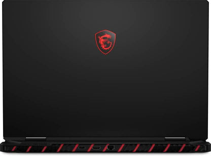 MSI RAIDER 18 HX AI INTEL CORE ULTRA 9 285HX - (64 GB/4 TB GEN5 SSD/WINDOWS 11 HOME/24 GB GRAPHICS/NVIDIA GEFORCE RTX 5090/120 HZ) RAIDER 18 HX AI A2XWJG-253IN GAMING LAPTOP (18 INCH, CORE BLACK, 3.6 KG)