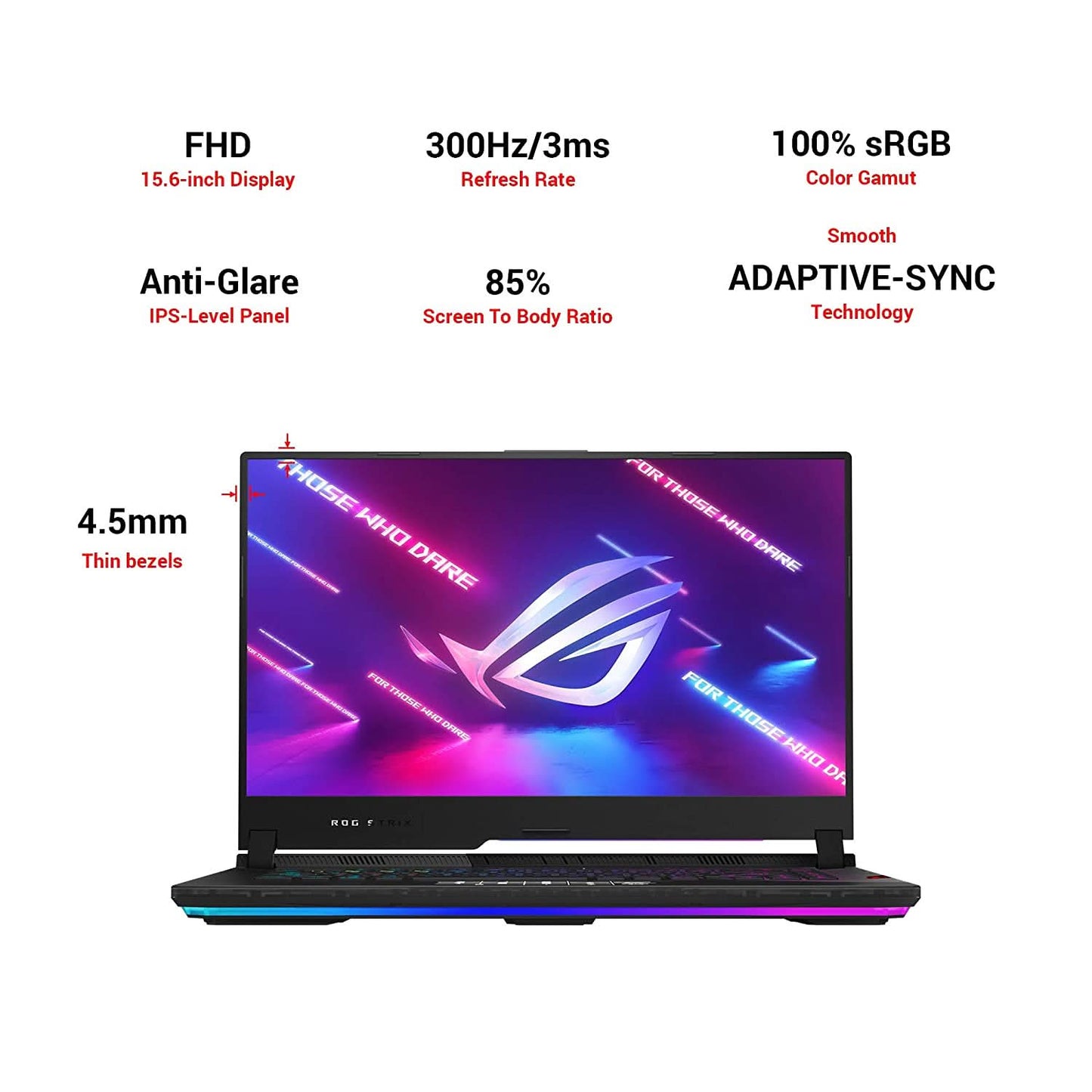 ASUS ROG STRIX SCAR 15 (2021), 15.6-INCH (39.62 CMS) FHD 300HZ/3MS, AMD RYZEN 9 5900HX, GEFORCE RTX 3080 8GB GRAPHICS, GAMING LAPTOP(16GB/1TB SSD/OFFICE 2019/WINDOWS 10/BLACK/2.3 KG), G533QS-HF210TS