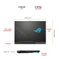 ASUS ROG STRIX SCAR 15 (2021), 15.6-INCH (39.62 CMS) FHD 300HZ/3MS, AMD RYZEN 9 5900HX, GEFORCE RTX 3080 8GB GRAPHICS, GAMING LAPTOP(16GB/1TB SSD/OFFICE 2019/WINDOWS 10/BLACK/2.3 KG), G533QS-HF210TS