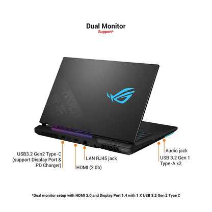 ASUS ROG STRIX SCAR 15 (2021), 15.6-INCH (39.62 CMS) FHD 300HZ/3MS, AMD RYZEN 9 5900HX, GEFORCE RTX 3080 8GB GRAPHICS, GAMING LAPTOP(16GB/1TB SSD/OFFICE 2019/WINDOWS 10/BLACK/2.3 KG), G533QS-HF210TS