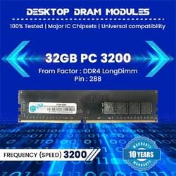 EVM 32GB DDR4 3200MHZ RAM