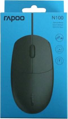 RAPOO N100 WIRED OPTICAL MOUSE