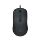 RAPOO V22 RGB Wired Ergonomic Gaming Mouse ( V22) ( 30000DPI / 7 Macro Button ) ( Black )