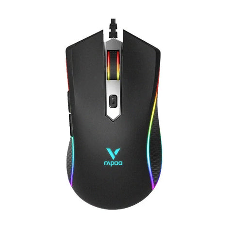 RAPOO V280 Wired Ergonomic Gaming Mouse ( V280 ) ( 7000DPI / 5 Macro Button ) ( Black )