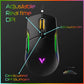 RAPOO OPTICAL GAMING MOUSE VT200 FEATURING IR SENSOR TECHNOLOGY WITH 6200 DPI