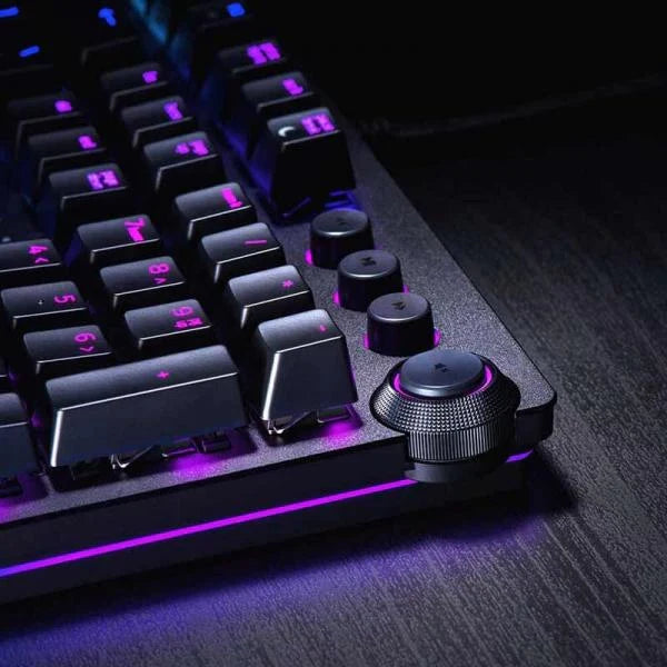 RAZER Huntsman Elite RGB Full Size Opto-Mechanical Wired Gaming Keyboard ( Black ) ( Linear Switch )