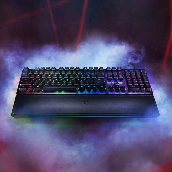 RAZER Huntsman Elite RGB Full Size Opto-Mechanical Wired Gaming Keyboard ( Black ) ( Linear Switch )