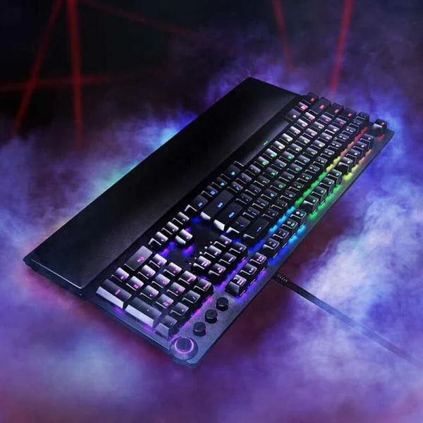 RAZER Huntsman Elite RGB Full Size Opto-Mechanical Wired Gaming Keyboard ( Black ) ( Linear Switch )