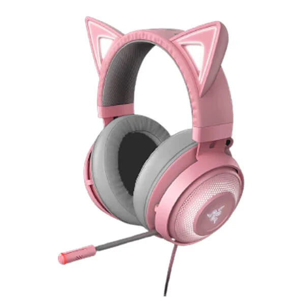 RAZER Kraken Kitty Wired 7.1 Surround Gaming Headphone ( Quartz ) ( PC / Xbox / Mobile / Mac )
