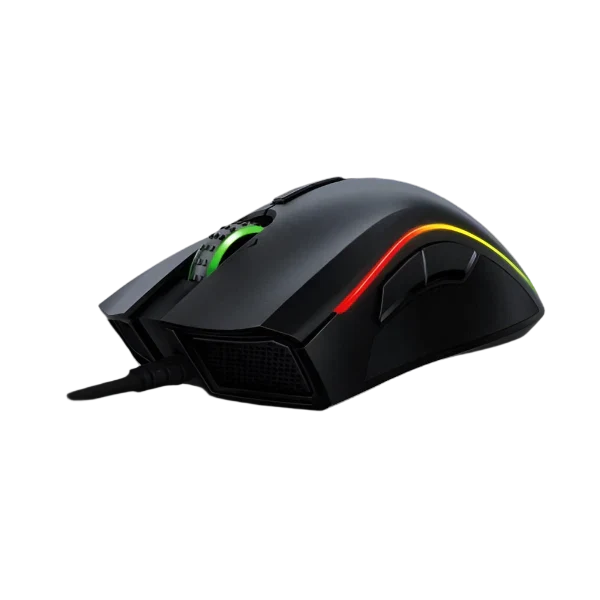 RAZER Mamba Elite Wired Ergonomic Gaming Mouse ( RZ01-02560100-R3M1 ) (16000DPI / 9 Macro Button ) ( Black )