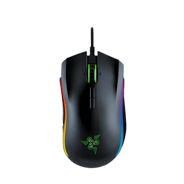 RAZER Mamba Elite Wired Ergonomic Gaming Mouse ( RZ01-02560100-R3M1 ) (16000DPI / 9 Macro Button ) ( Black )