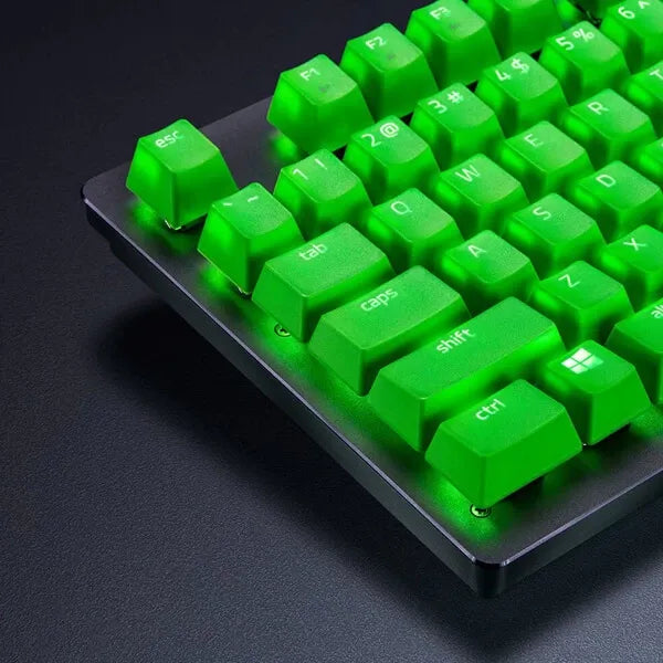 Razer PBT Keycap Upgrade Set - Razer Green