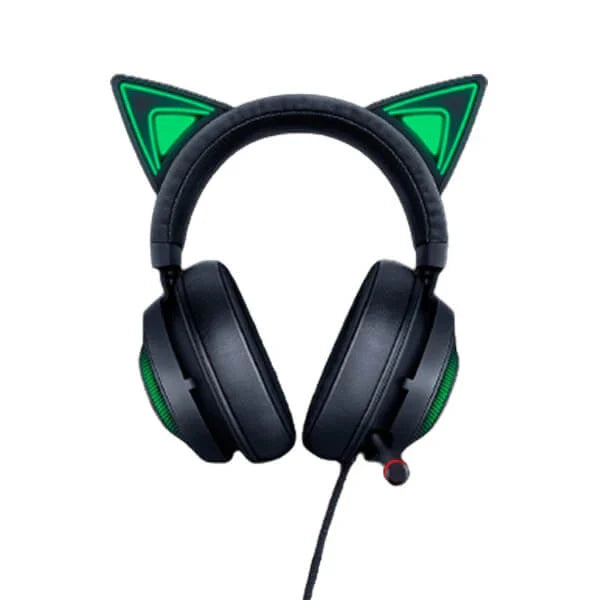RAZER Kraken Kitty RGB USB Digital 7.1 Surround Gaming Headphone ( Black ) ( Devices with USB Connector )